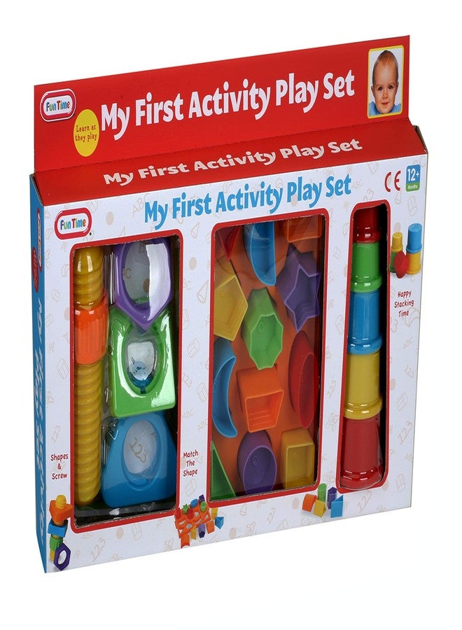 Funtime Fun Time My First Activity Play Set (Multi-Colour) - Image 1